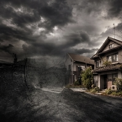 雰囲気の悪い住宅街