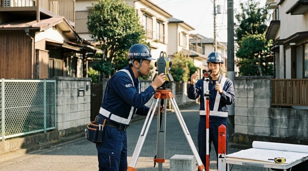 確定測量、現況測量