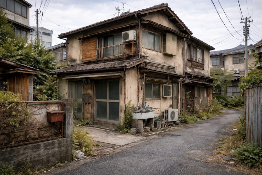 再建築不可・放置空き家・不動産売却