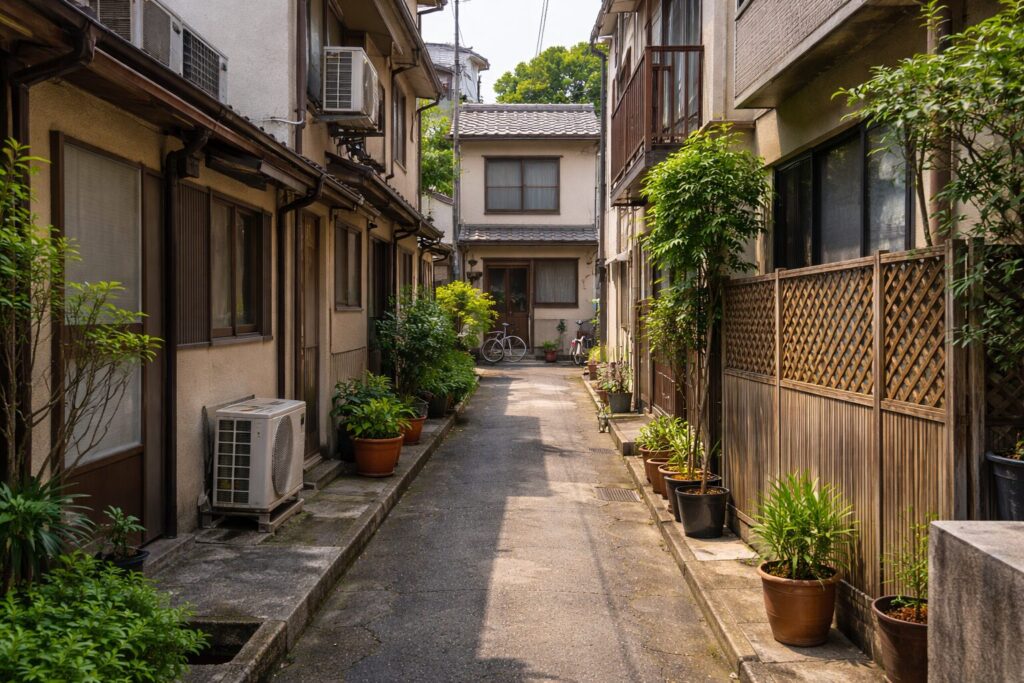 世田谷の住宅街